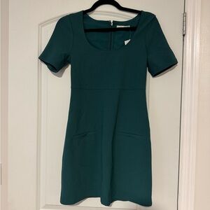 Abercrombie & Fitch Dark Green Mini Dress